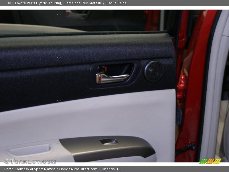 Barcelona Red Metallic / Bisque Beige 2007 Toyota Prius Hybrid Touring