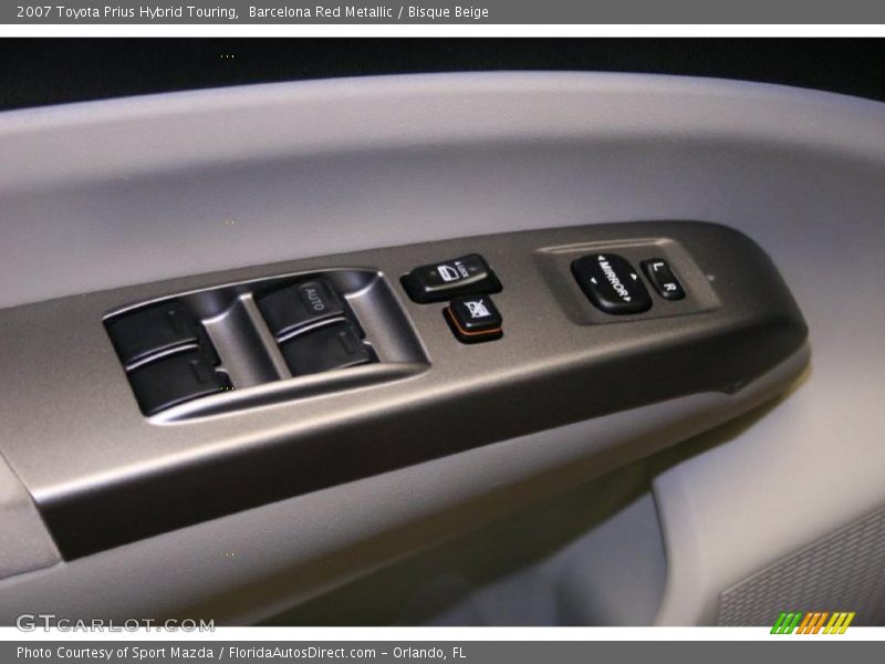 Barcelona Red Metallic / Bisque Beige 2007 Toyota Prius Hybrid Touring