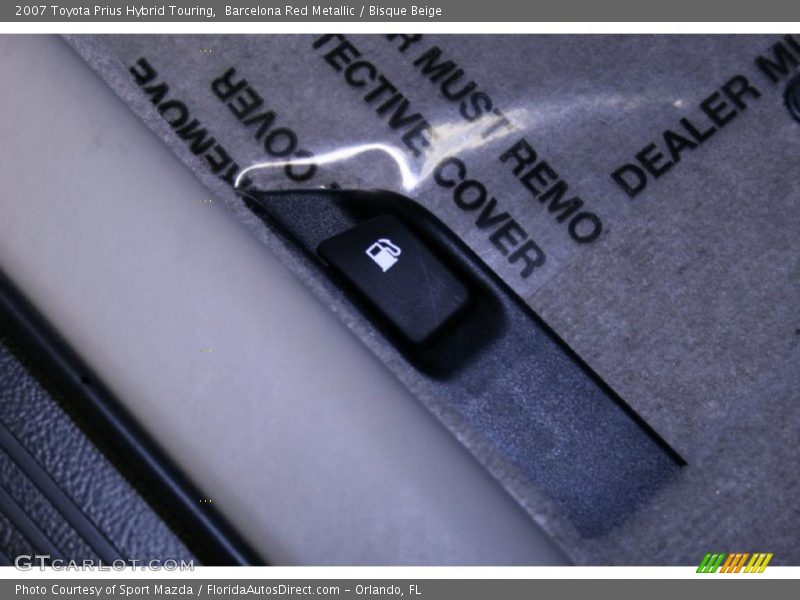 Barcelona Red Metallic / Bisque Beige 2007 Toyota Prius Hybrid Touring