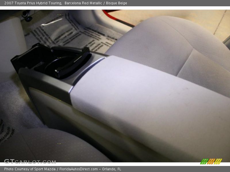 Barcelona Red Metallic / Bisque Beige 2007 Toyota Prius Hybrid Touring