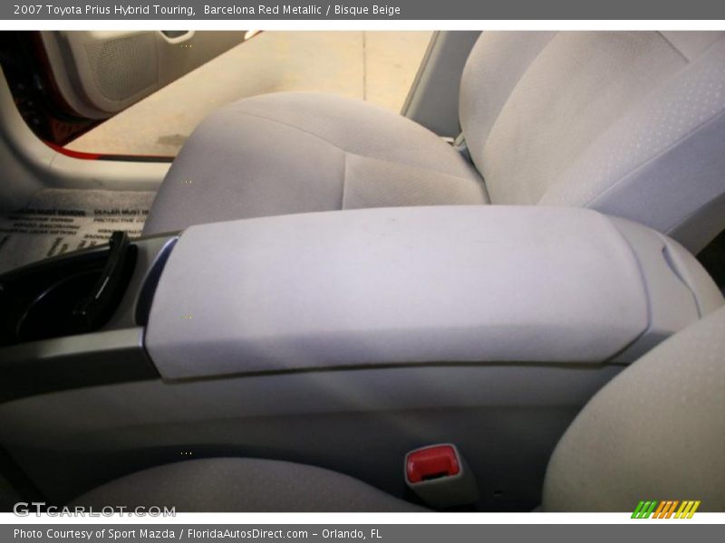 Barcelona Red Metallic / Bisque Beige 2007 Toyota Prius Hybrid Touring