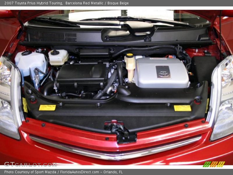 Barcelona Red Metallic / Bisque Beige 2007 Toyota Prius Hybrid Touring