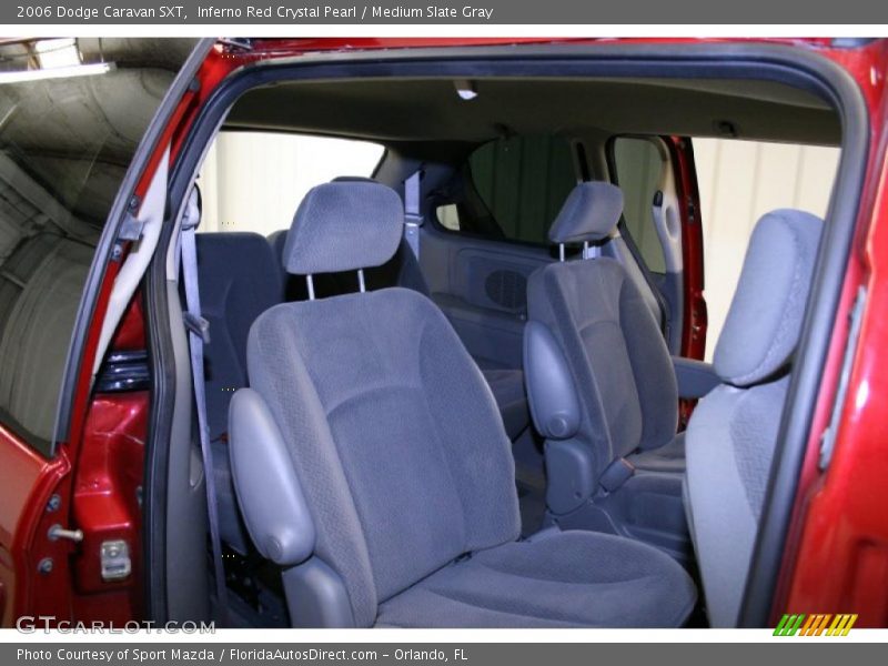 Inferno Red Crystal Pearl / Medium Slate Gray 2006 Dodge Caravan SXT