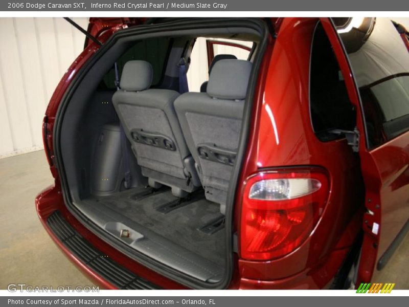 Inferno Red Crystal Pearl / Medium Slate Gray 2006 Dodge Caravan SXT