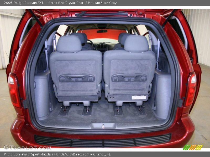 Inferno Red Crystal Pearl / Medium Slate Gray 2006 Dodge Caravan SXT