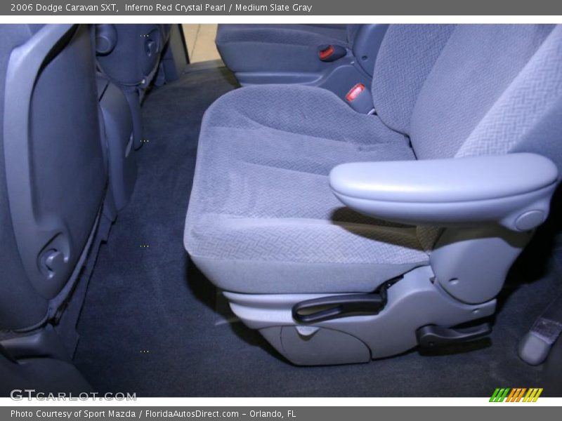 Inferno Red Crystal Pearl / Medium Slate Gray 2006 Dodge Caravan SXT