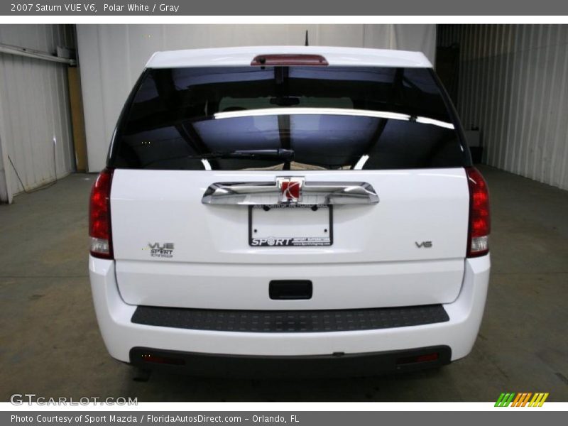 Polar White / Gray 2007 Saturn VUE V6