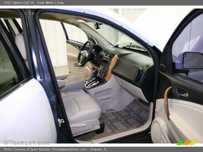 Polar White / Gray 2007 Saturn VUE V6