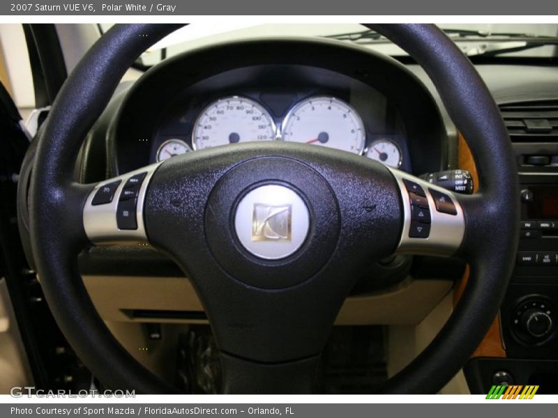 Polar White / Gray 2007 Saturn VUE V6