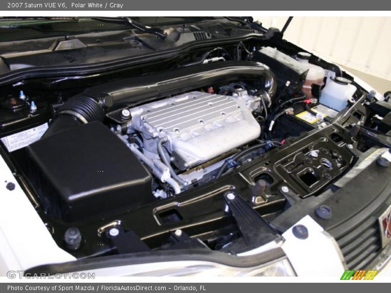 Polar White / Gray 2007 Saturn VUE V6