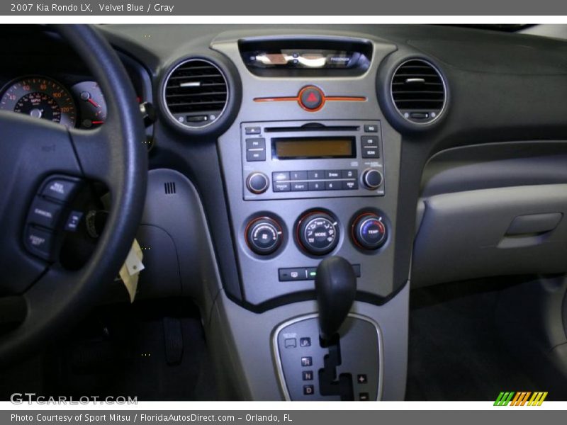 Velvet Blue / Gray 2007 Kia Rondo LX