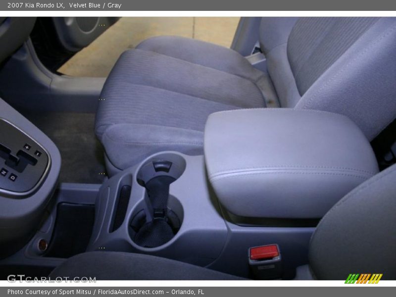Velvet Blue / Gray 2007 Kia Rondo LX