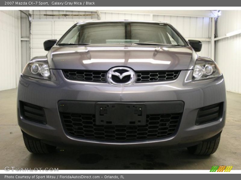 Galaxy Gray Mica / Black 2007 Mazda CX-7 Sport