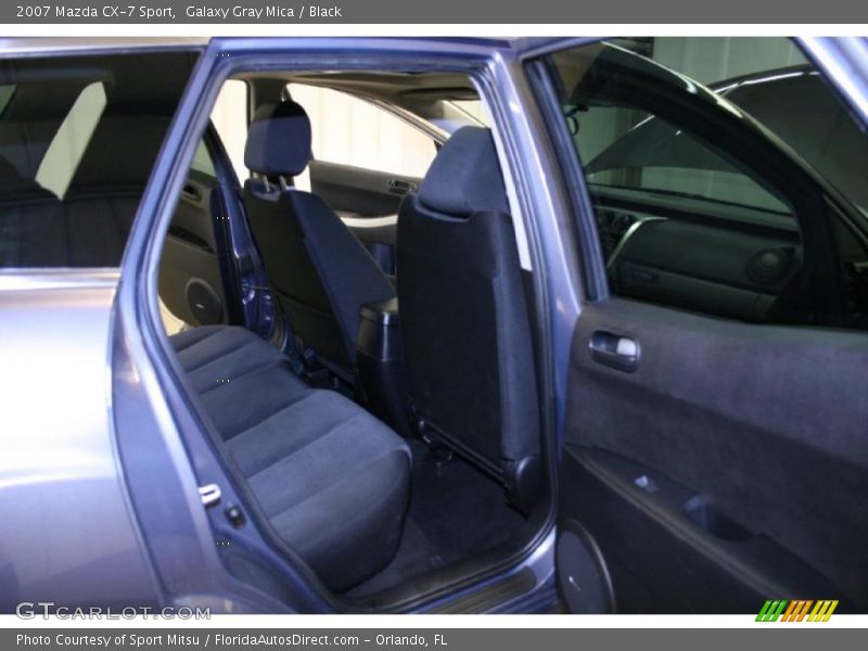 Galaxy Gray Mica / Black 2007 Mazda CX-7 Sport