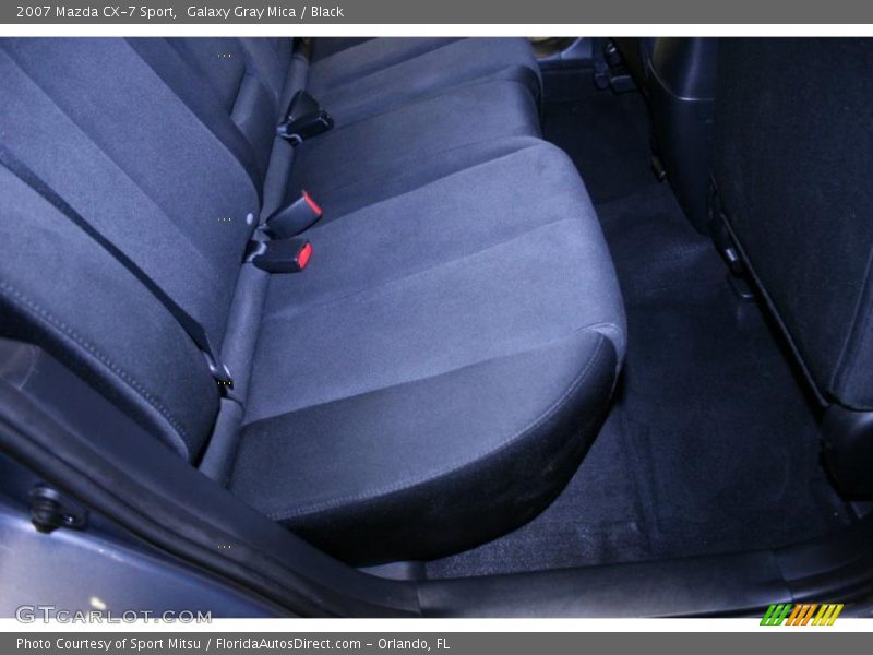 Galaxy Gray Mica / Black 2007 Mazda CX-7 Sport