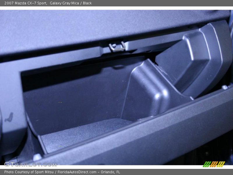Galaxy Gray Mica / Black 2007 Mazda CX-7 Sport