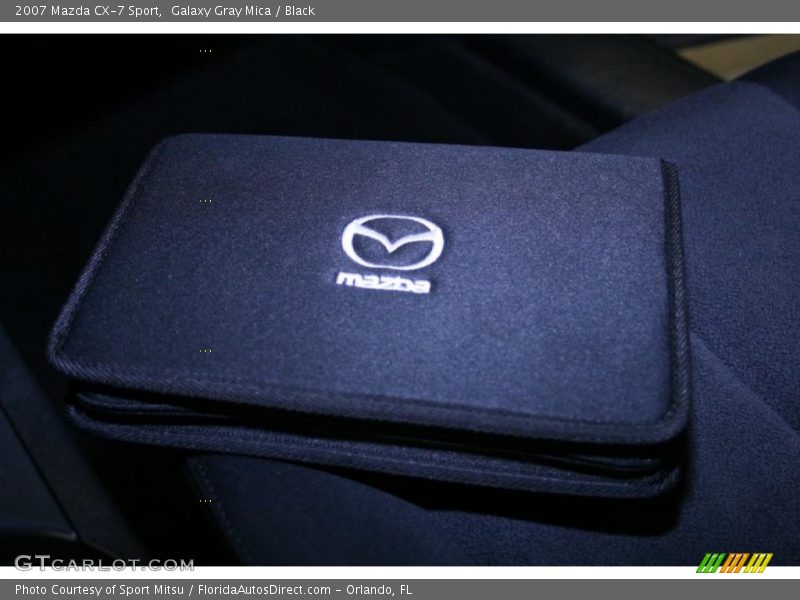 Galaxy Gray Mica / Black 2007 Mazda CX-7 Sport