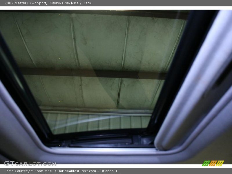 Galaxy Gray Mica / Black 2007 Mazda CX-7 Sport