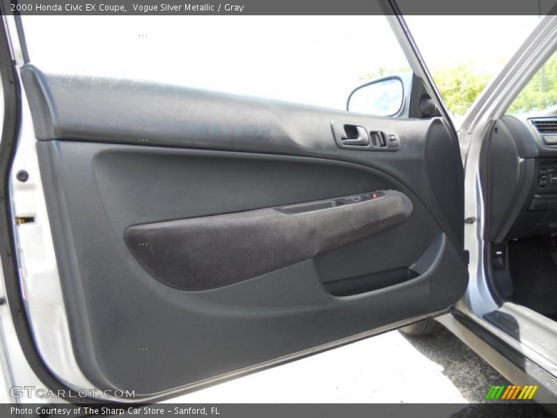 Vogue Silver Metallic / Gray 2000 Honda Civic EX Coupe