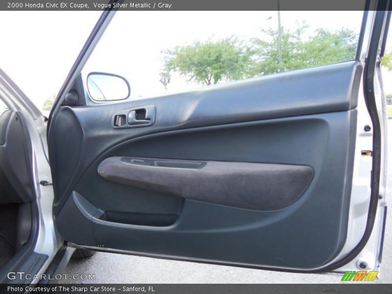 Vogue Silver Metallic / Gray 2000 Honda Civic EX Coupe