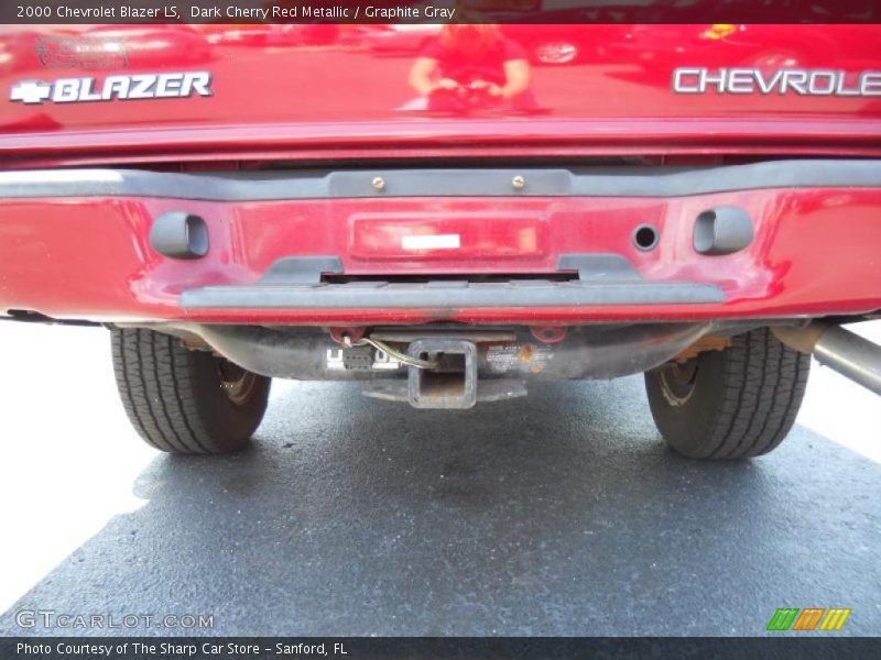 Dark Cherry Red Metallic / Graphite Gray 2000 Chevrolet Blazer LS