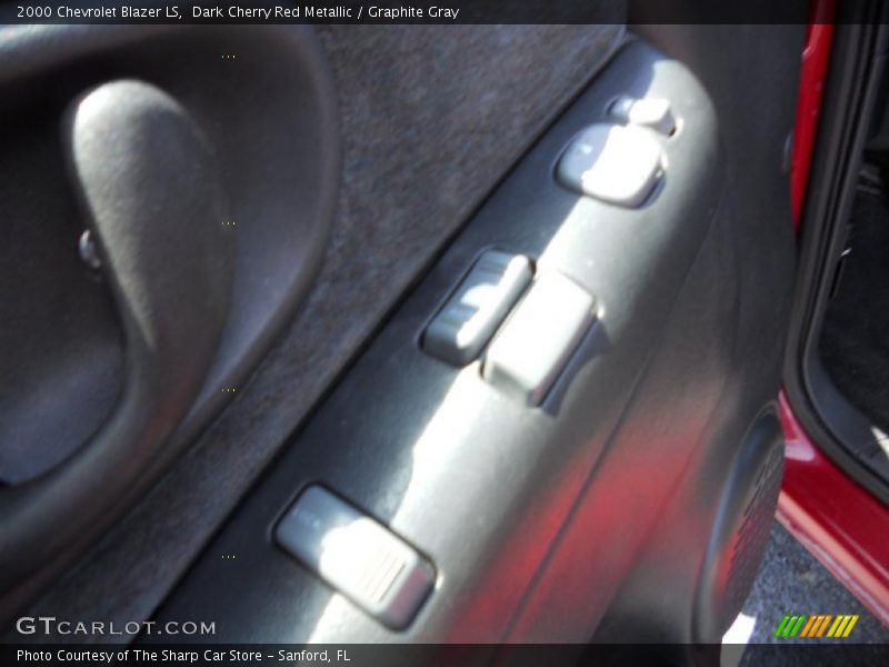 Dark Cherry Red Metallic / Graphite Gray 2000 Chevrolet Blazer LS