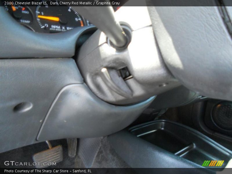 Dark Cherry Red Metallic / Graphite Gray 2000 Chevrolet Blazer LS
