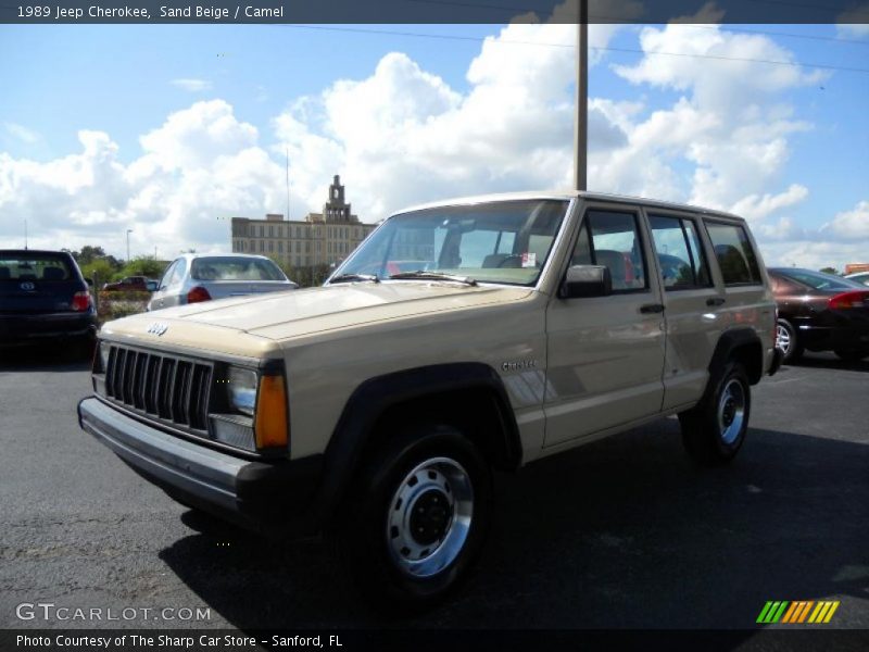 Sand Beige / Camel 1989 Jeep Cherokee