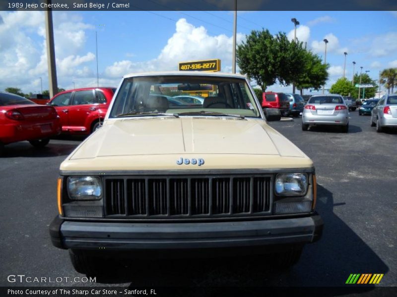 Sand Beige / Camel 1989 Jeep Cherokee