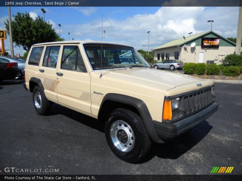 Sand Beige / Camel 1989 Jeep Cherokee