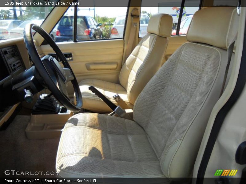 Sand Beige / Camel 1989 Jeep Cherokee
