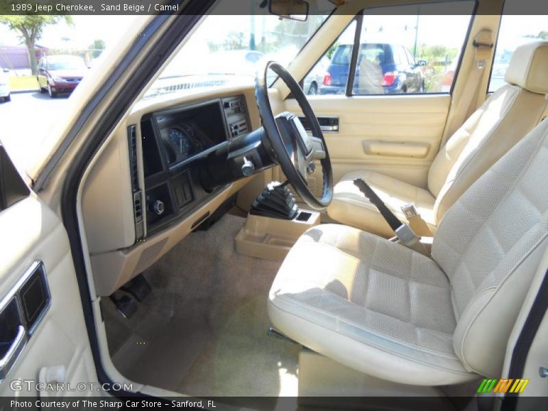 Sand Beige / Camel 1989 Jeep Cherokee