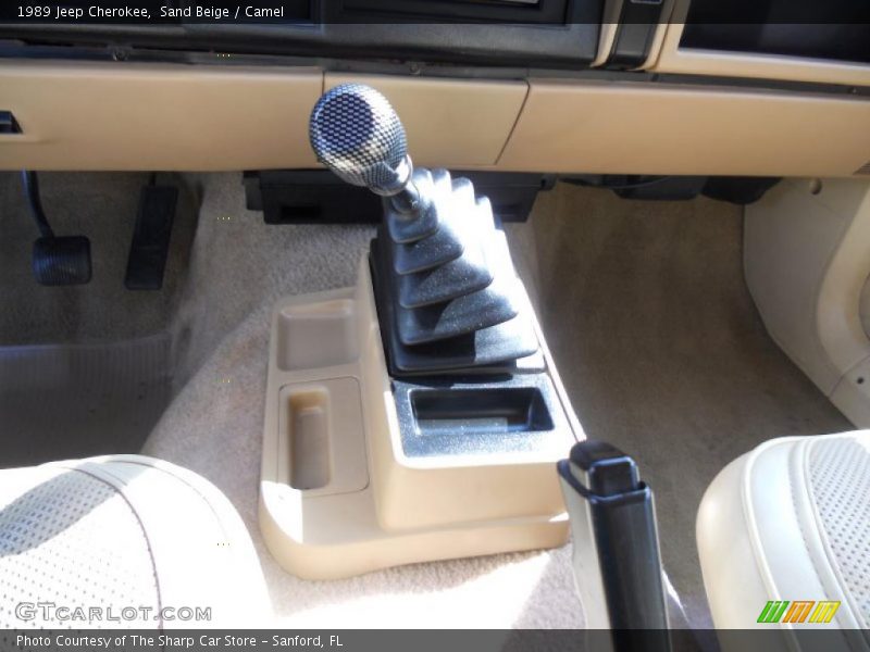 Sand Beige / Camel 1989 Jeep Cherokee