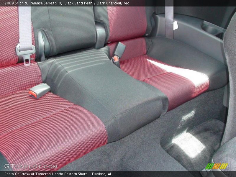 Black Sand Pearl / Dark Charcoal/Red 2009 Scion tC Release Series 5.0