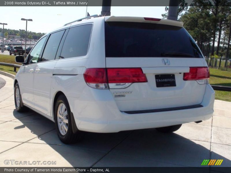 Taffeta White / Ivory 2008 Honda Odyssey EX-L