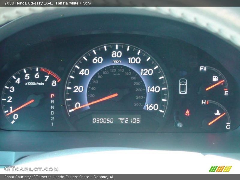 Taffeta White / Ivory 2008 Honda Odyssey EX-L