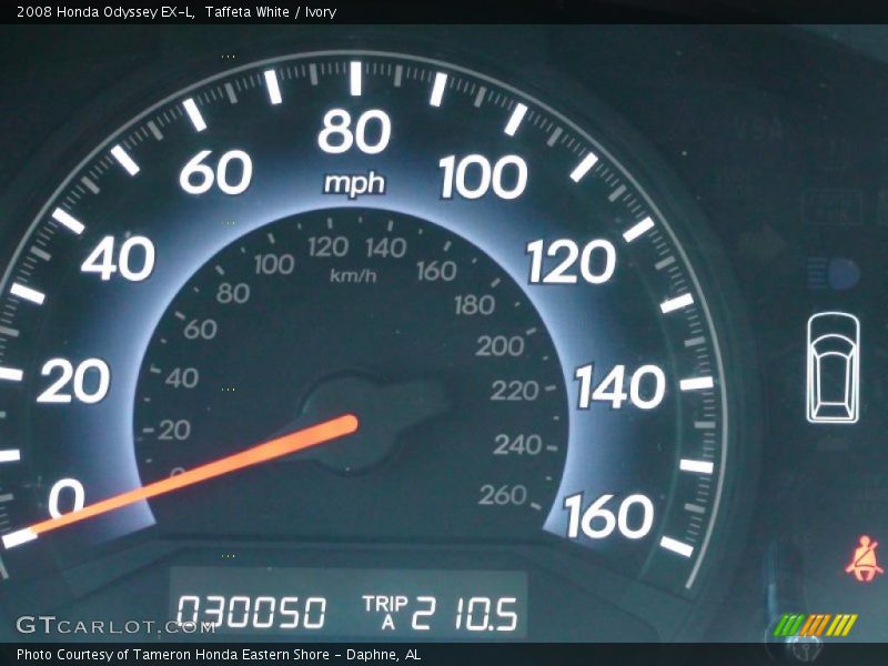 Taffeta White / Ivory 2008 Honda Odyssey EX-L
