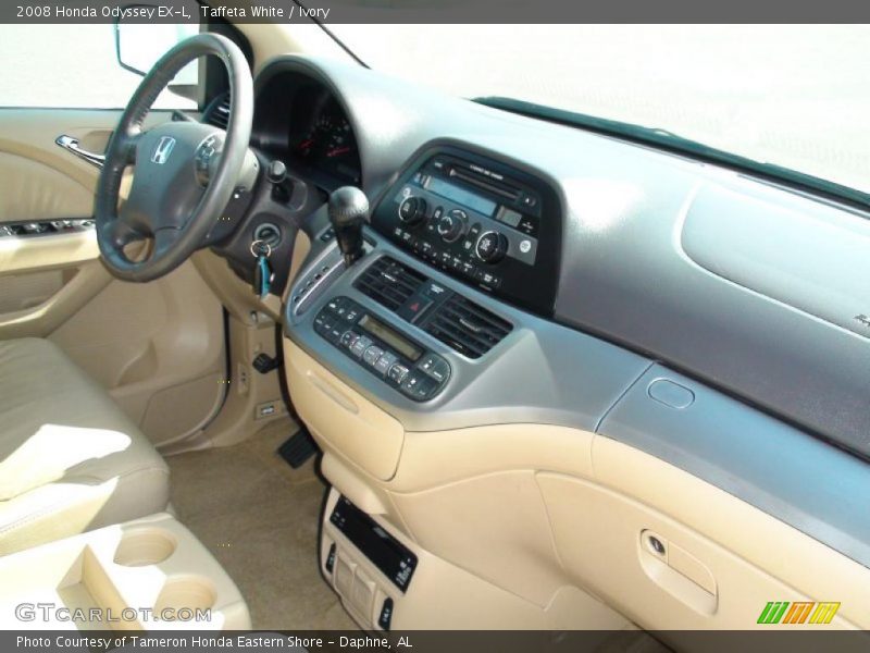 Taffeta White / Ivory 2008 Honda Odyssey EX-L