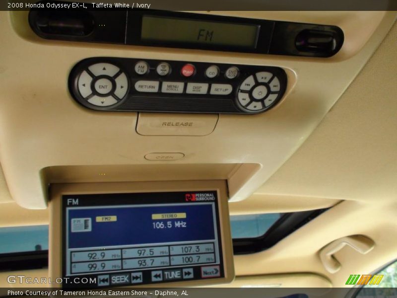 Taffeta White / Ivory 2008 Honda Odyssey EX-L