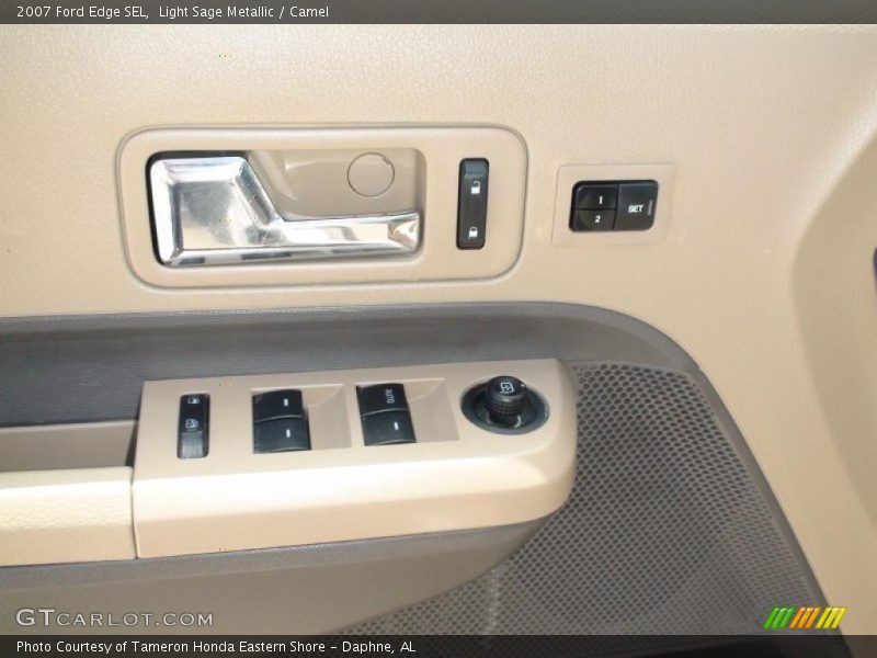 Light Sage Metallic / Camel 2007 Ford Edge SEL