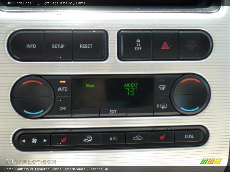 Light Sage Metallic / Camel 2007 Ford Edge SEL