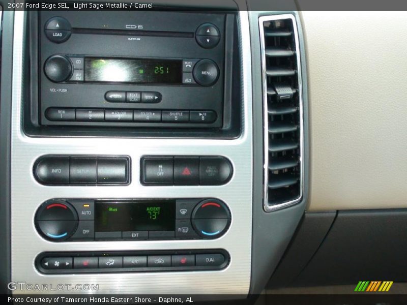 Light Sage Metallic / Camel 2007 Ford Edge SEL
