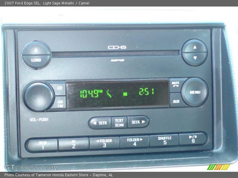 Light Sage Metallic / Camel 2007 Ford Edge SEL