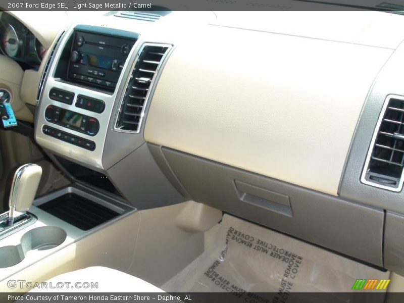 Light Sage Metallic / Camel 2007 Ford Edge SEL