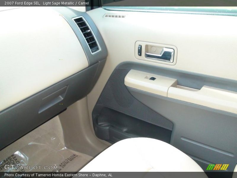 Light Sage Metallic / Camel 2007 Ford Edge SEL