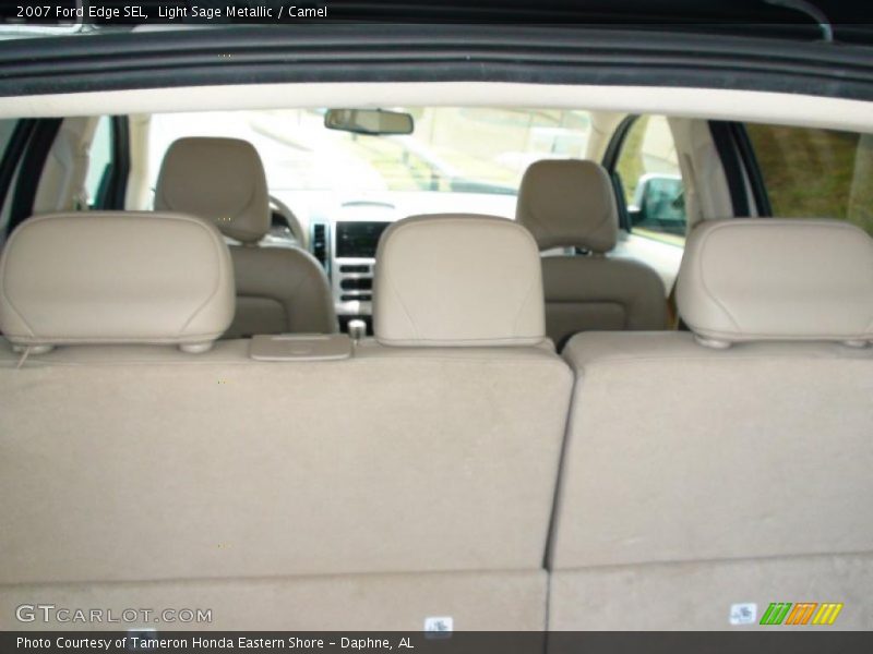 Light Sage Metallic / Camel 2007 Ford Edge SEL