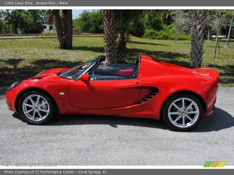  2005 Elise  Ardent Red