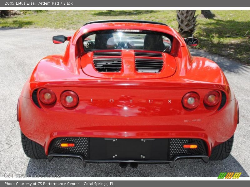 Ardent Red / Black 2005 Lotus Elise