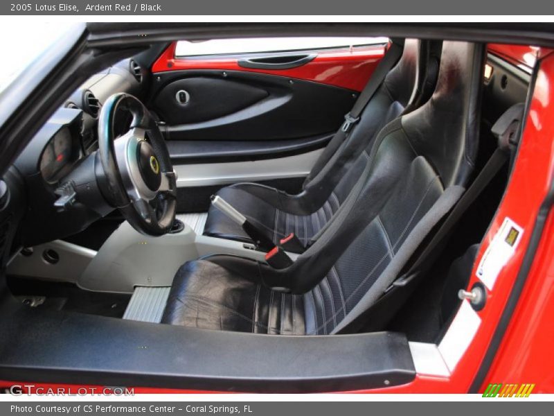 Ardent Red / Black 2005 Lotus Elise