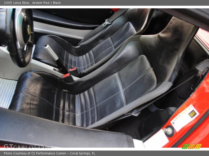 Ardent Red / Black 2005 Lotus Elise